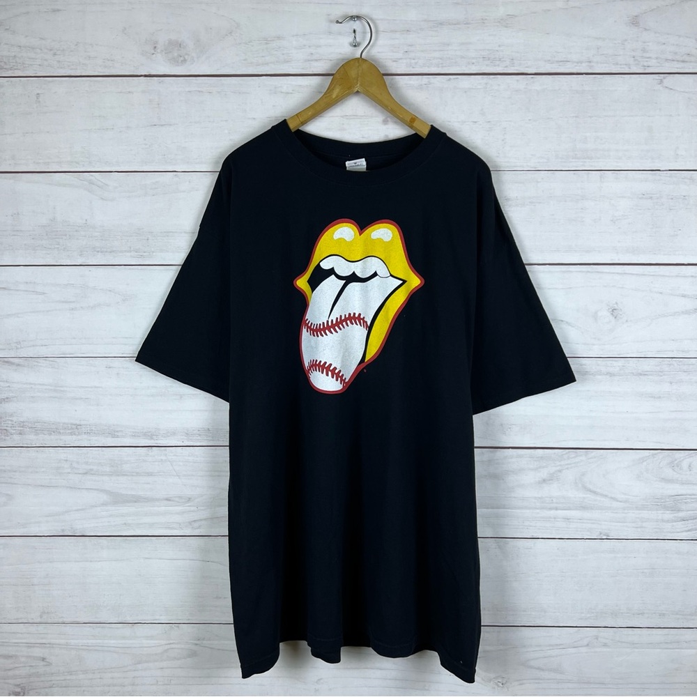 Vintage 2005 Rolling Stones x Pittsburgh Pirates T-Shirt XXL